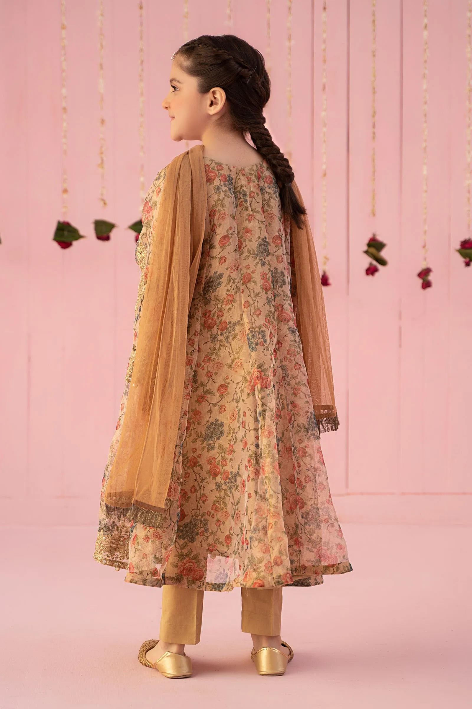 3 Piece Masoori Net Suit | MKD-EF24-35