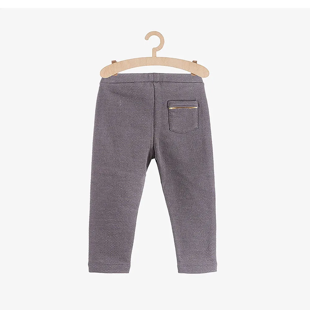 5.10.15 Shimmering Dots Grey Fleece Legging 11406
