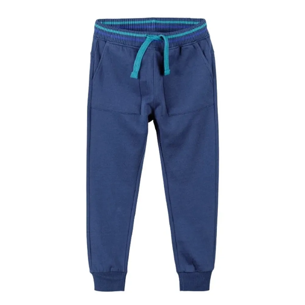 5.10.15 Teal Line Blue Fleece Trouser 11470