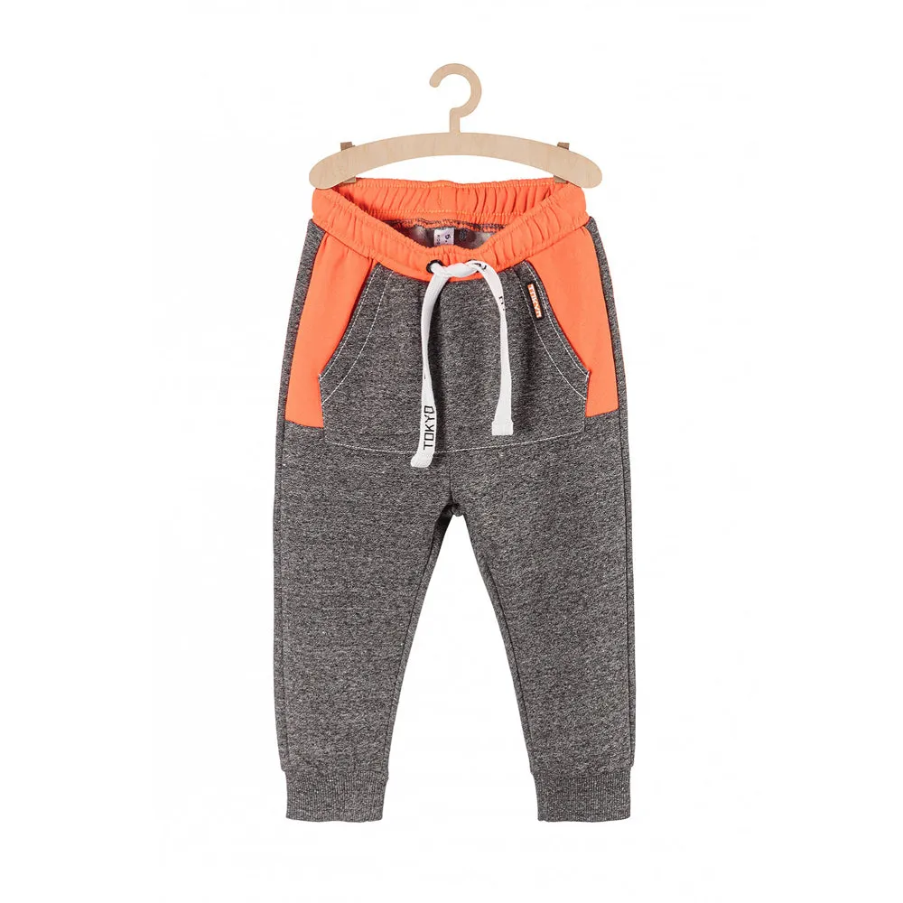 5.10.15 Tokyo Grey Kangaroo Pocket Fleece Trouser 1078