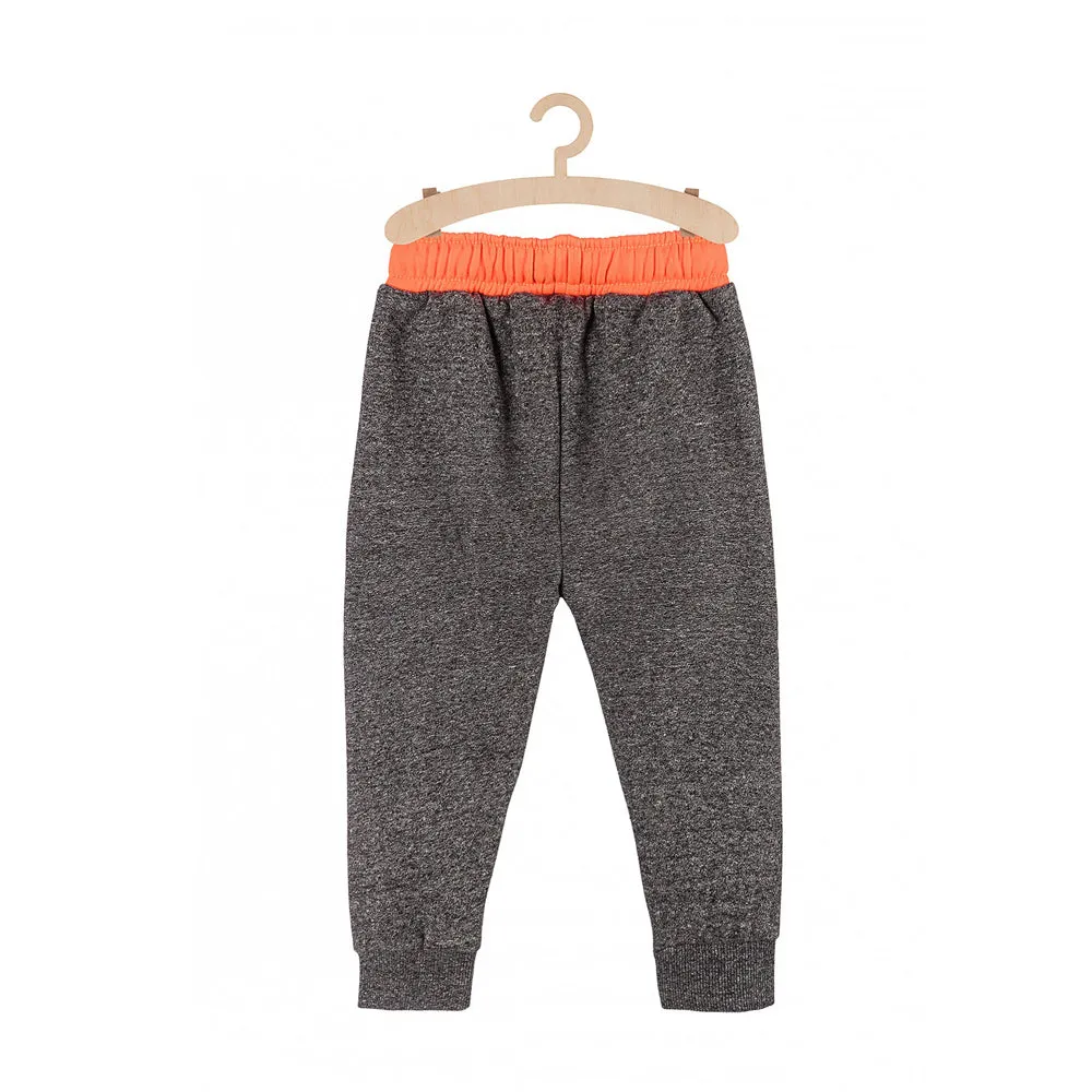 5.10.15 Tokyo Grey Kangaroo Pocket Fleece Trouser 1078