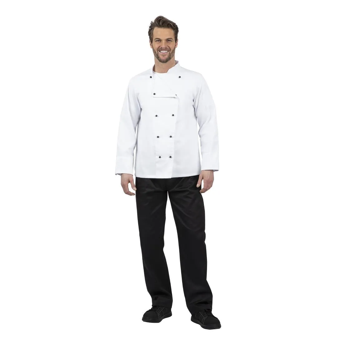 DL710 Whites Chicago Unisex Chefs Jacket Long Sleeve