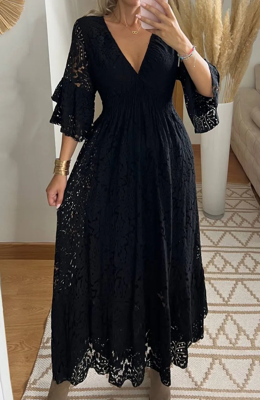 Ethereal Lace Gown