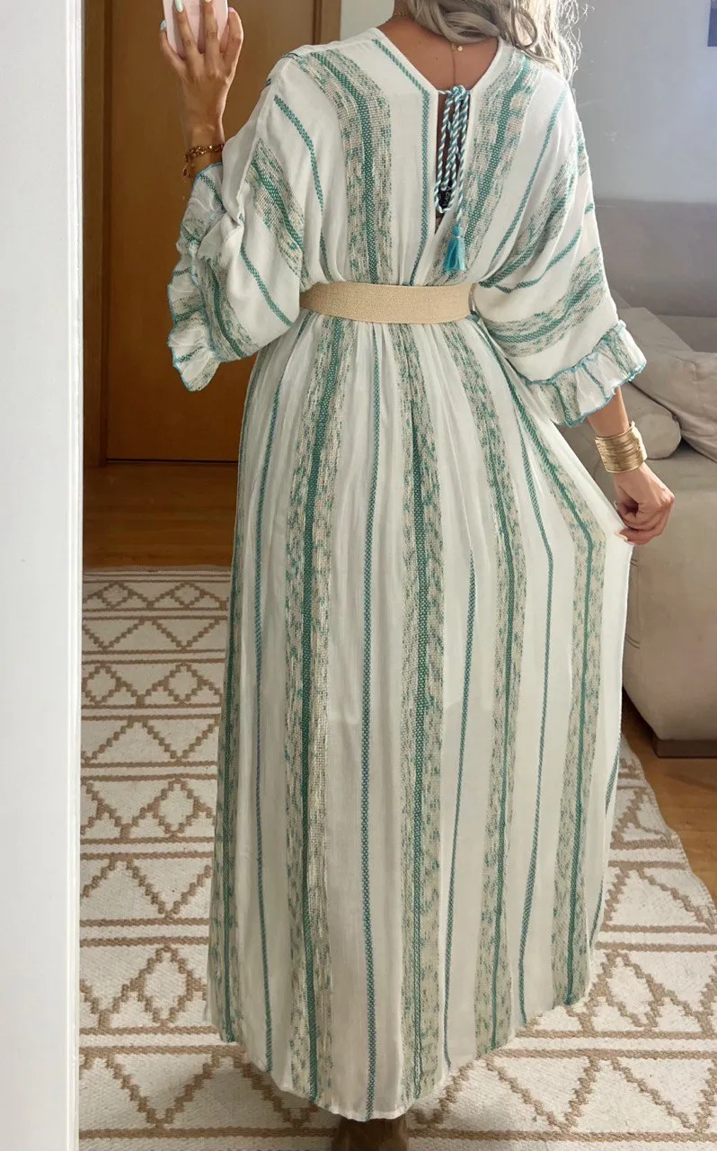 Floral Moon Maxi Dress
