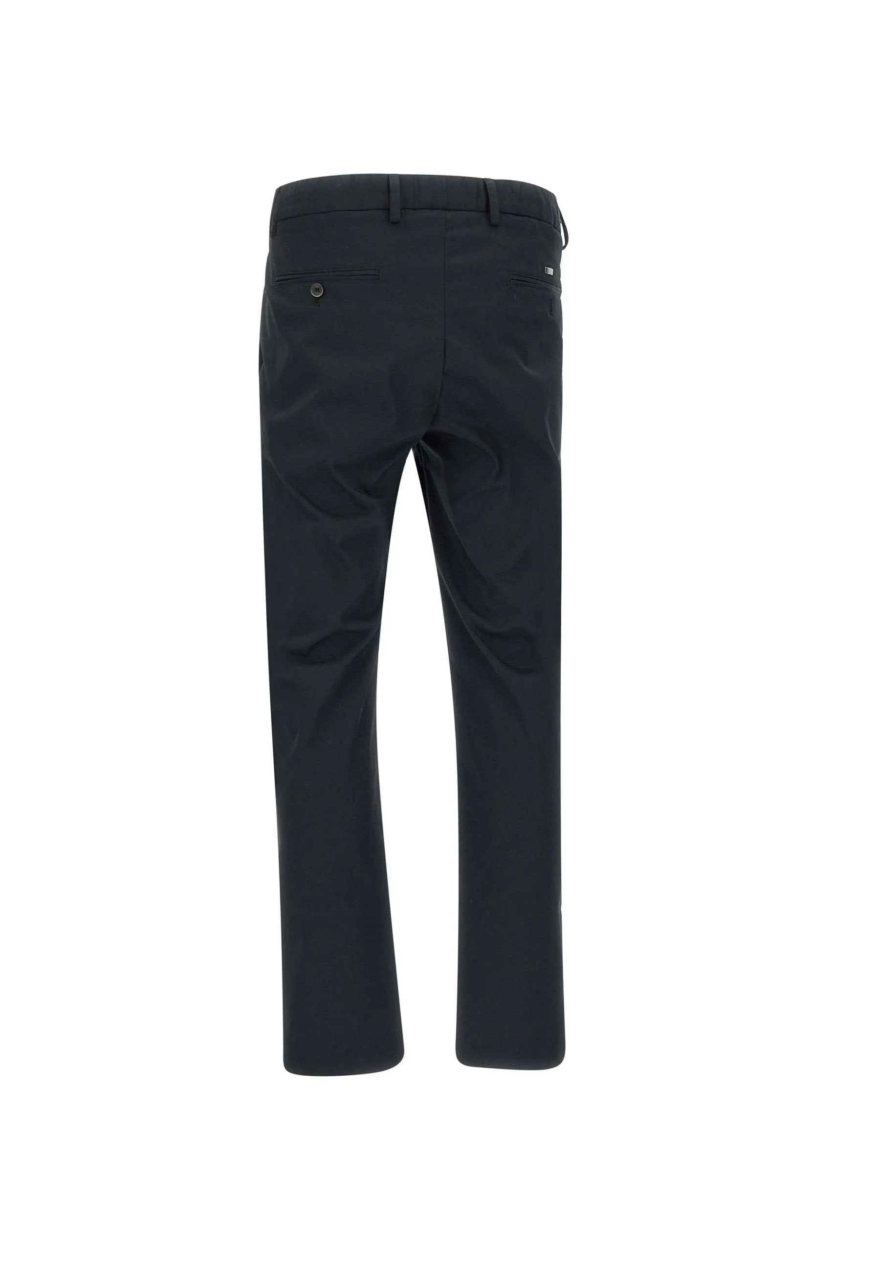 Mechanical Stretch Twill Black Pants