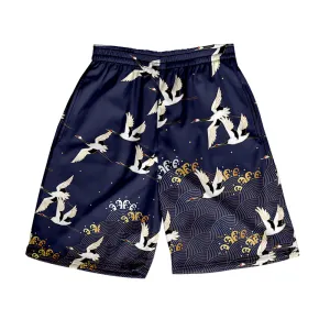 Men's Printed ShortsFashion Casual Harajuku Japan Style Beach Shorts