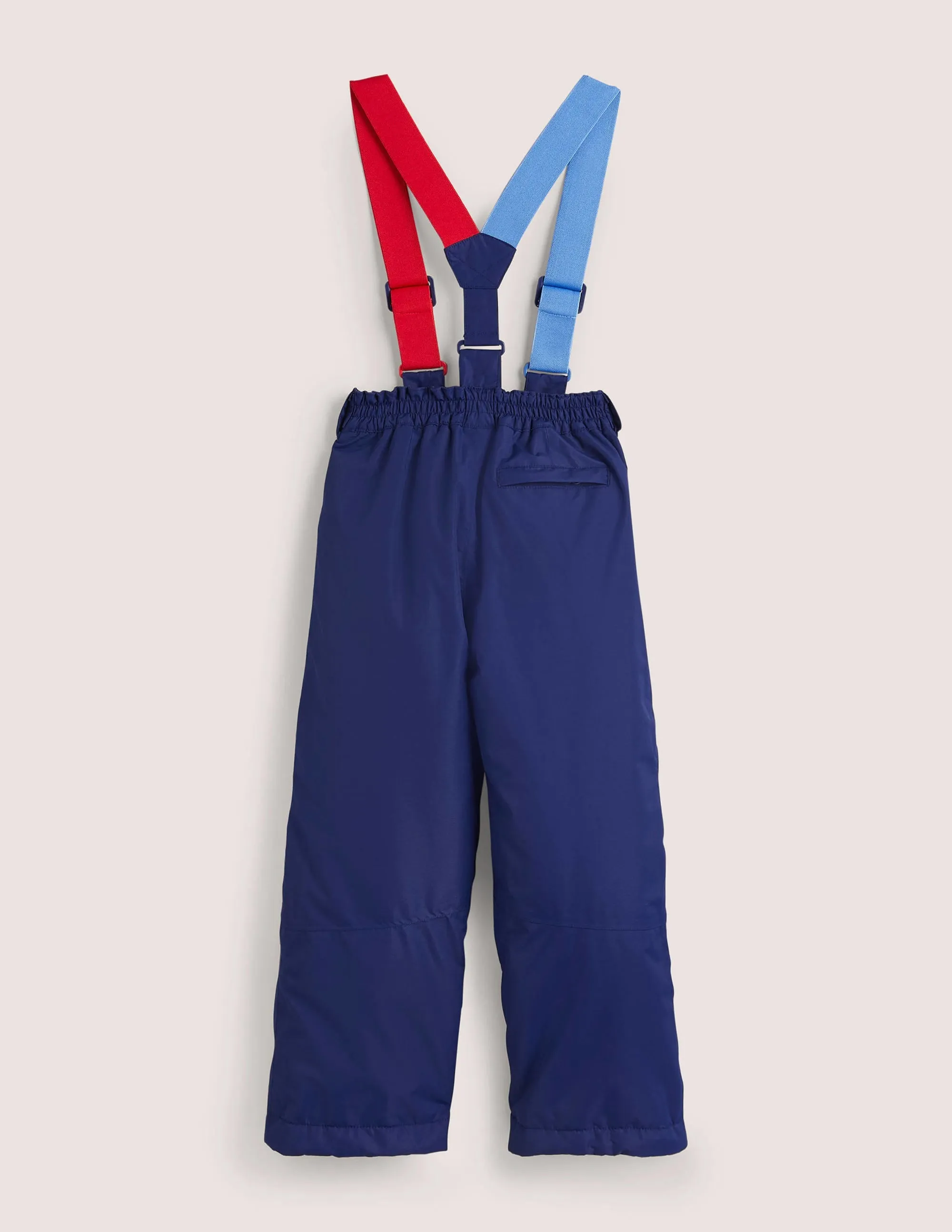 Navy Waterproof Dungaree Trousers-College Navy