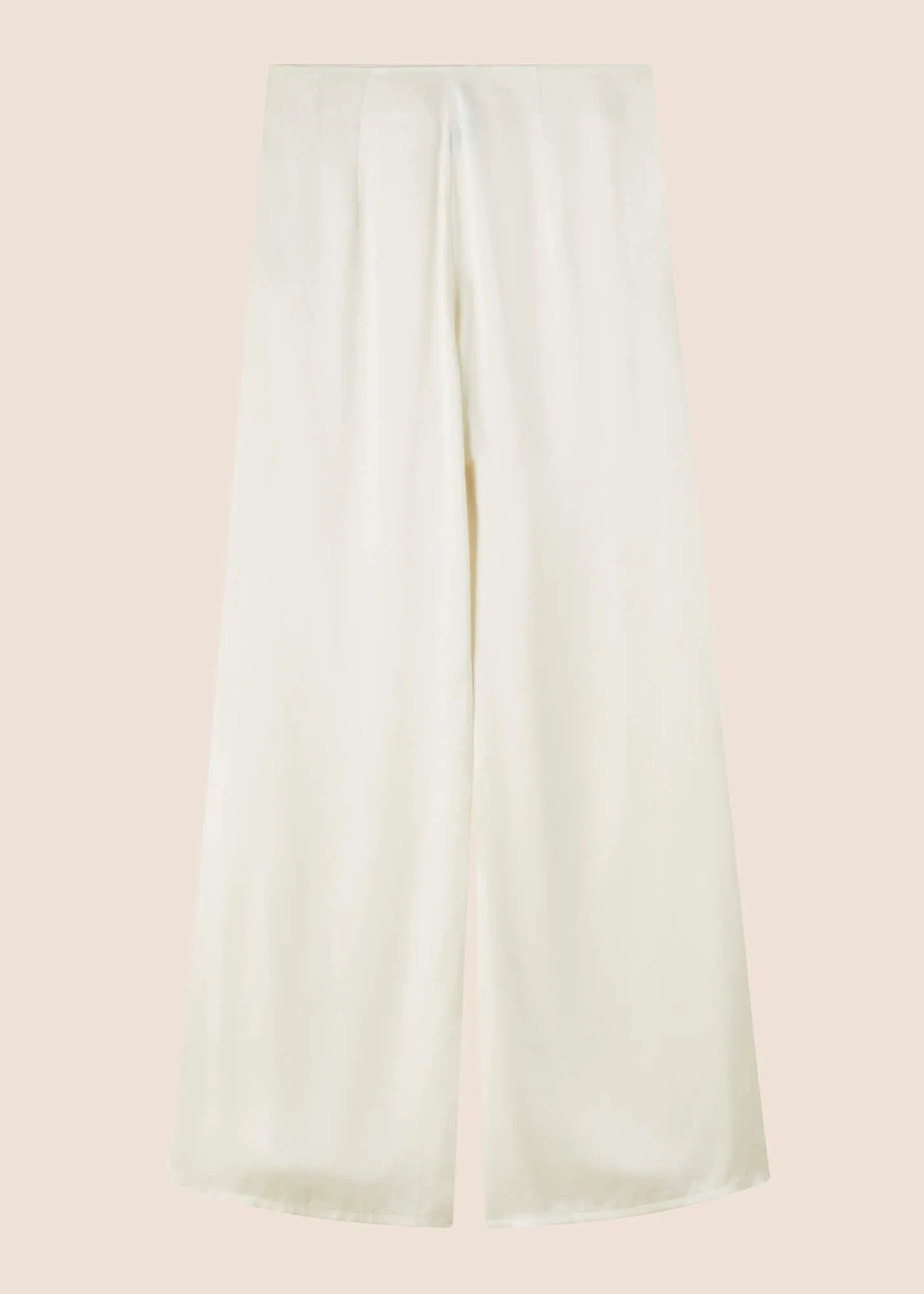 Roxy Eva Ivory Silk Pant Suit
