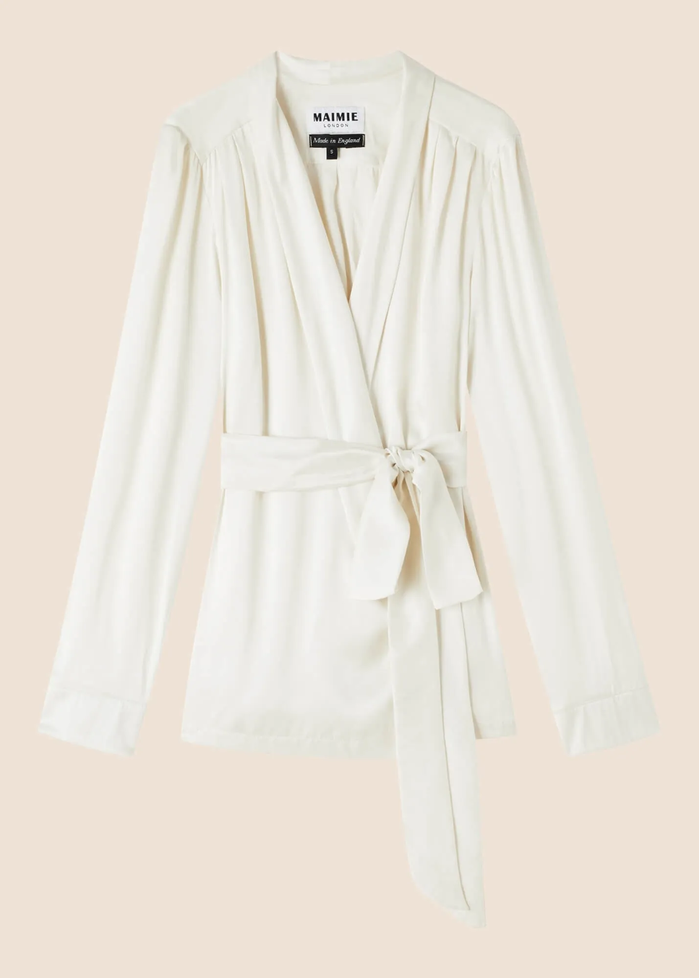 Roxy Eva Ivory Silk Pant Suit