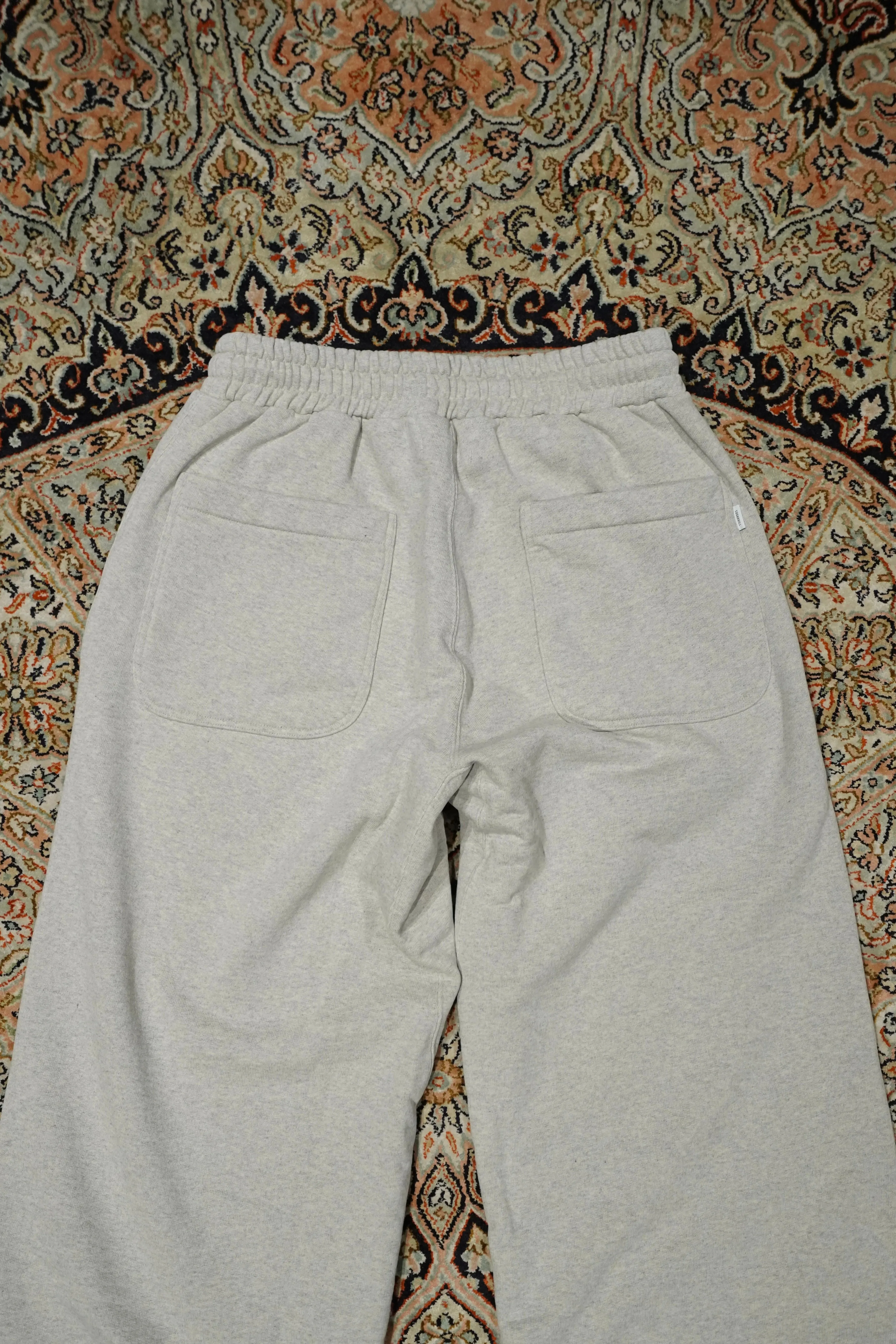 SUGARHILL LOGO PRINTED SWEAT TROUSERS (HEATHER GRAY)